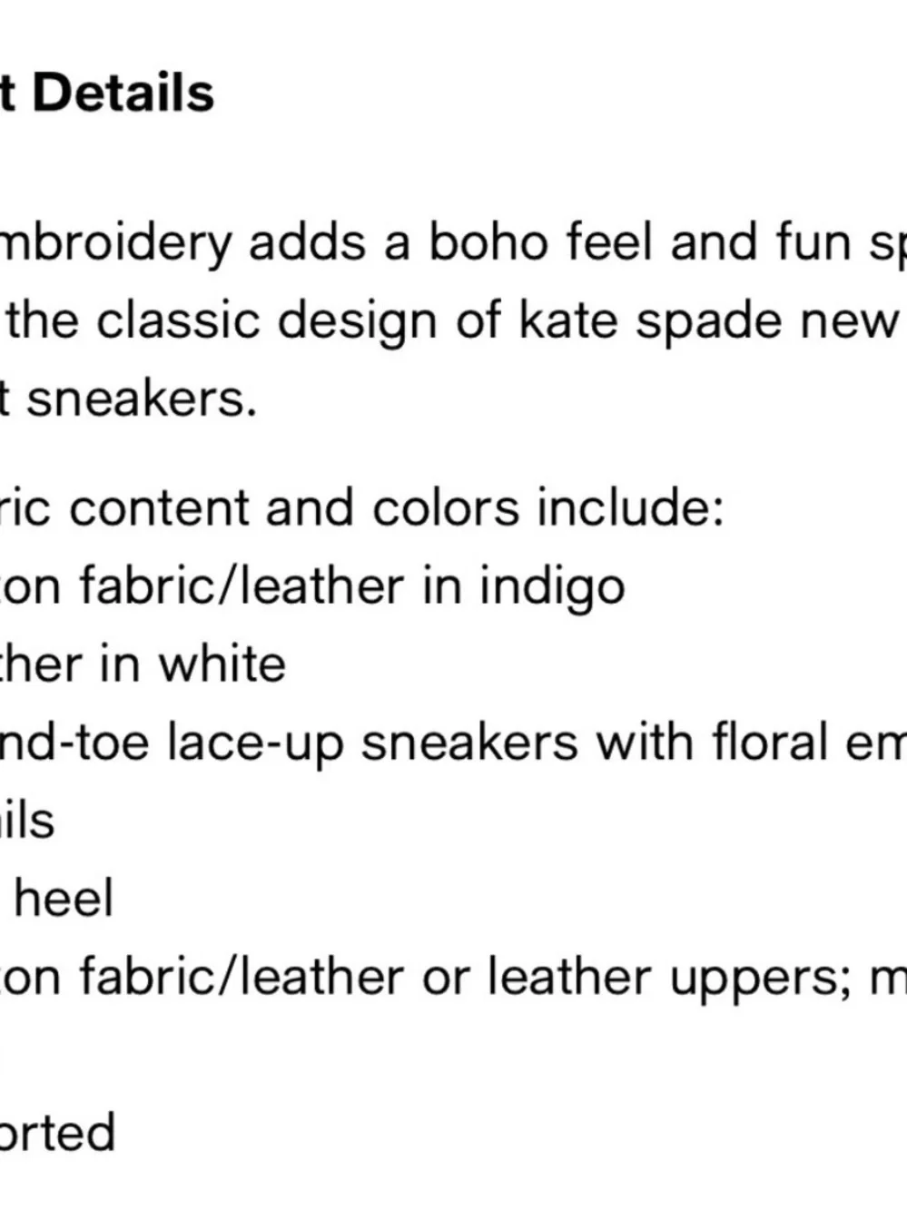 kate spade navy and blush leather flat